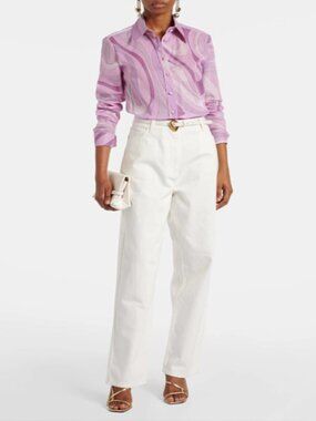 Pucci Orchidee cotton muslin shirt